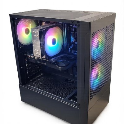 Desktop mini tower Gamdias (2021) CPU i5-11400 / RAM 16GB DDr4 / SSD 500Gb + HD 2Tb / nVidia GT1660Ti 6Gb / WiN11 Pro